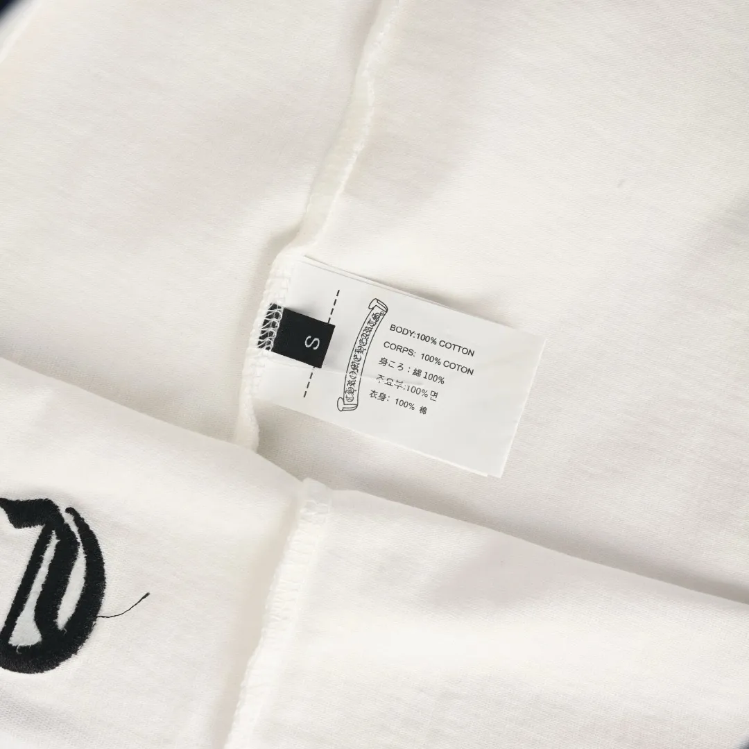 150 CHROME HEARTS/ Original 100% ➕ ➕3D ➕ ：Black White Size：S-XL